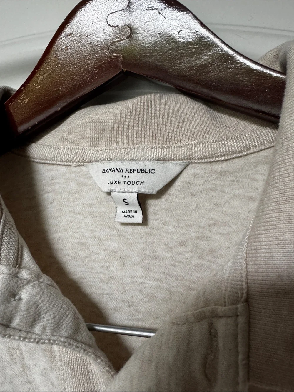 Banana Republic Men's Polo - Light Beige Heather
